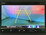 バックでの車庫入れも安心です! リアカメラが付いているバックモニター付のナビを装備しております。操作線もついており距離感も画面から確認できます。