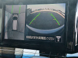 アラウンドビューモニターの映像が大画面ナビにも表示出来ますのでバックも縦列駐車にも便利です。