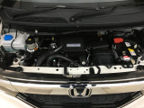 自慢のエンジンはパワードbyHONDAです。精度とバランスにこだわって、低回転からスムースなパワーを発揮します。