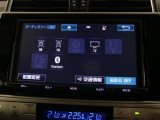 【オーディオ選択画面】AM/FMの切替や、交通情報もこちらの画面から選択できます。