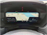 メーター部には地図表示も可能★