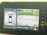 【アラウンドビューモニター】専用のカメラにより、上から見下ろしたような視点で360度クルマの周囲を確認することができます☆死角部分も確認しやすく、狭い場所での切り返しや駐車もスムーズに行えます。