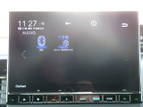 BluetoothオーディオやフルセグTVなど、オーディオソース満載です!