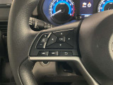 【ステアリングスイッチ】運転中に前方から目線をそらすことなくオーディオ等の操作が可能な便利機能!安心&快適なドライブを演出してくれます。