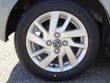 【タイヤ】 【純正14インチアルミホイール】《155/65R14》専用のアルミなのでお車のイメージぴったりですね!