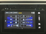 オーディオメニューです。スマートフォンとの連携が可能です♪視認性に優れており、使い勝手も良好です。