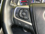 【ステアリングスイッチ】運転中、前方から目線をそらすことなく、オーディオ等の操作が可能な便利機能!安心&快適なドライブを演出してくれます♪
