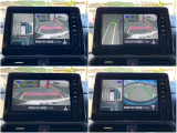 空の上から見下ろすような視点のアラウンドビューモニターでスムーズ駐車。狭い場所での駐車も、周囲が映像で確認できます。