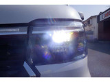 LEDヘッドライト搭載でしっかり明るく照らしてくれるので夜間走行も安心です。