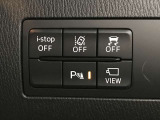 運転席回りのスイッチで安全装備のON/OFFも簡単に!