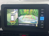 【パノラマモニター】専用のカメラにより、上から見下ろしたような視点で360度クルマの周囲を確認することができます☆死角部分も確認しやすく、狭い場所での切り返しや駐車もスムーズに行えます。