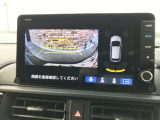 リアカメラがついているので、駐車や後進の際にとても便利です♪