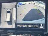 車を真上から見ているように、周囲の状況を把握しながら安心して駐車が行えるアラウンドビューモニター!