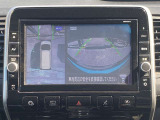 上から丸見え!!駐車が苦手な方でも、このアラウンドビューモニターがあれば安心!これで狭い場所の駐車も楽です。