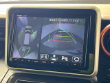 【全方位モニター用カメラ】専用のカメラにより、上から見下ろしたような視点で360度クルマの周囲を確認することができます☆死角部分も確認しやすく、狭い場所での切り返しや駐車もスムーズに行えます。