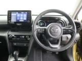 視界良好な運転席です