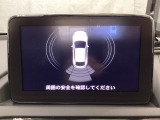 リアバンパーには障害物への接近をアラーム音で知らせてくれるパーキングセンサーが装着されています。