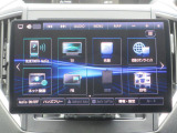 ナビゲーションのAV機能画面を表示しております。