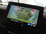 リアカメラがついているので、駐車や後進の際にとても便利です♪