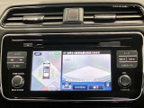 【プロパイロットパーキング】駐車したい位置を設定するだけであとはボタンを押し続けるだけで駐車はリーフにお任せ♪
