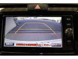 後方の死角を軽減し、狭い場所での切替しや駐車もしやすくなるバックモニターを装備しています。