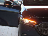 アダプティブLEDヘッドライト カメラや車速センサーと連動して、ハイ、ロー、ワイドローのLEDライトを常に最適な配光に自動制御する優れものです!