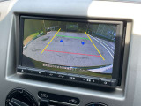 駐車時に便利なバックモニター付きです。これで慣れない場所の駐車も安心ですね。