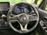 【ステアリングスイッチ】運転中、前方から目線をそらすことなく、オーディオ等の操作が可能な便利機能!安心&快適なドライブを演出してくれます♪
