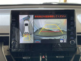 バックガイドモニターで、後方を確認しながら安心して駐車することができます。運転初心者も熟練者も必須の機能ですよ!