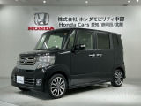 全国納車可 第三者機関証明書付 あんしんPKG 1年保証 ナビ TV CD録音 DVD シ-トヒ-タ- ETC HID 両側電動ドア VSAクルコン装備のN-BOXカスタム ターボSSパッケージ入庫!