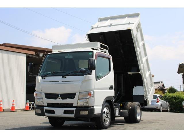 キャンター ダンプ 深ダンプ 2t積載 全低床