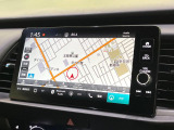 【9インチ ホンダコネクトディスプレイ】視認性の高い大画面ディスプレイでナビの使用や、お持ちのスマートフォンと連携したbluetoothでの音楽再生が可能です♪