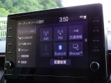 何処へでも行きたい場所へ、安心のトヨタ純正メモリーナビを装備しています。