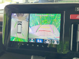【全方位モニター用カメラ】専用のカメラにより、上から見下ろしたような視点で360度クルマの周囲を確認することができます☆死角部分も確認しやすく、狭い場所での切り返しや駐車もスムーズに行えます。