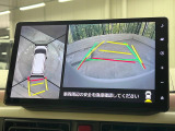【パノラマモニター】専用のカメラにより、上から見下ろしたような視点で360度クルマの周囲を確認することができます☆死角部分も確認しやすく、狭い場所での切り返しや駐車もスムーズに行えます。