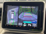 【全方位モニター用カメラ】専用のカメラにより、上から見下ろしたような視点で360度クルマの周囲を確認することができます☆死角部分も確認しやすく、狭い場所での切り返しや駐車もスムーズに行えます。