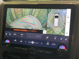 【パノラミックビューモニター】専用のカメラにより、上から見下ろしたような視点で360度クルマの周囲を確認することができます☆死角部分も確認しやすく、狭い場所での切り返しや駐車もスムーズに行えます。