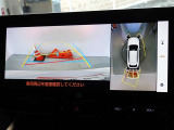 バックガイドモニターを装備しています、車庫入れもラクラクです。パノラミックビューモニターを搭載しています、上からの画像も表示されます。