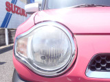 ヘッドライトです。納車前に整備してお渡ししますので、安心してお使いいただけます。