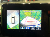 【全方位モニター用カメラ】専用のカメラにより、上から見下ろしたような視点で360度クルマの周囲を確認することができます☆死角部分も確認しやすく、狭い場所での切り返しや駐車もスムーズに行えます。