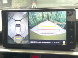 【パノラマモニター】専用のカメラにより、上から見下ろしたような視点で360度クルマの周囲を確認することができます☆死角部分も確認しやすく、狭い場所での切り返しや駐車もスムーズに行えます。