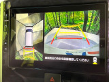 【パノラマモニター】専用のカメラにより、上から見下ろしたような視点で360度クルマの周囲を確認することができます☆死角部分も確認しやすく、狭い場所での切り返しや駐車もスムーズに行えます。