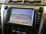 後方の死角を軽減して、狭い場所での切り返しや駐車もしやすくなるバックモニターを装備してます♪
