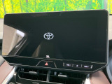 【12.3インチワイドナビ】高級感とインパクトのある大型ワイドナビを装備。各種オーディオ操作はもちろん、横長ワイド画面でのマップ2分割表示など、利便性も高いナビです♪