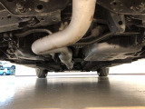 下廻りの状態です(車両後方から)