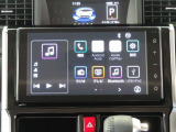 9インチスマホ連携ディスプレイオーディオです。バックカメラも付いて車庫入れ・駐車も安心です。Bluetooth対応機器を登録して音楽を楽しんだりハンズフリー通話が出来て便利です。