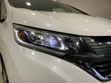 LEDヘッドライトで夜道も安心!