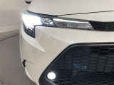 LEDヘッドライトです。デザイン性がよくとても明るいので、夜間の走行や悪天候でも安心です。しかも長寿命!
