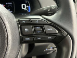 レーダークルーズコントロール(全車速追従機能付)付きです。車速に応じて追従支援してくれるので、ロングドライブも快適です。詳細は販売店スタッフまでおたずねください。