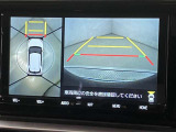 車両の周囲が見える全周囲カメラを装着♪